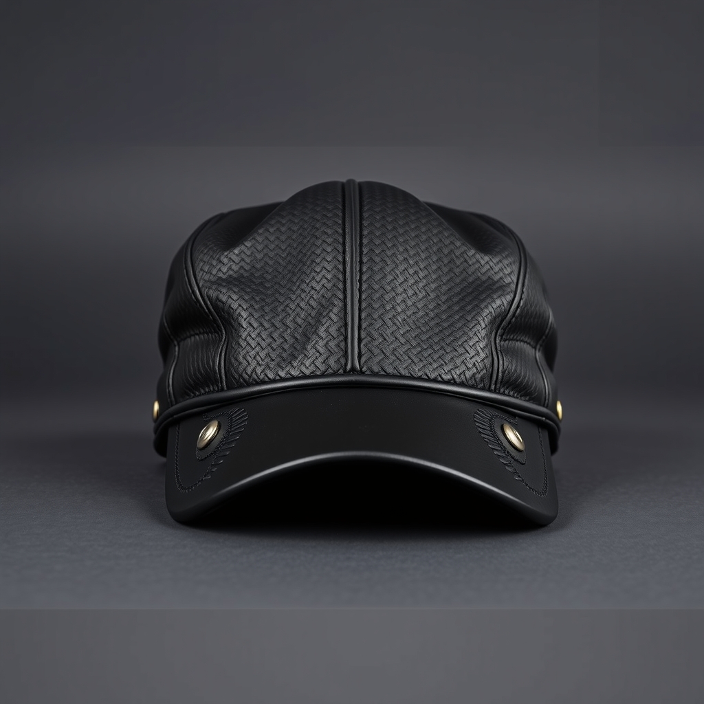 Leather Muir Cap - Custom-Made Leather Cap - custom-made leather