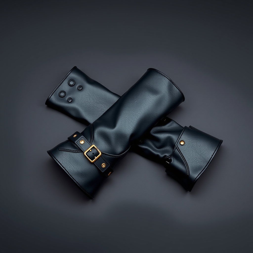 Leather Gauntlets - Custom-Made Wristbands – Custom Made Gay Leather