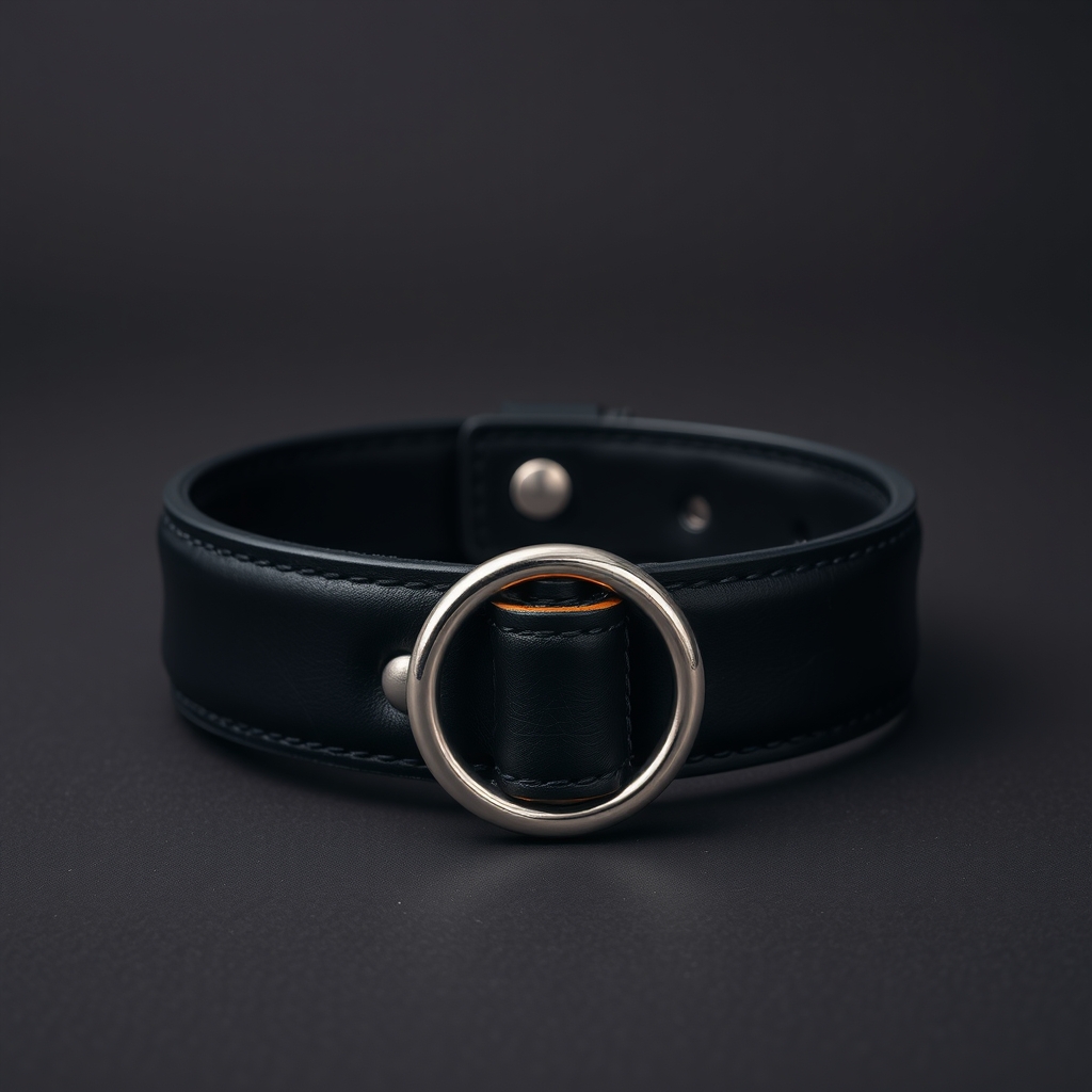 Leather Collar - Custom-Made Fashion Collar - custom-made leather