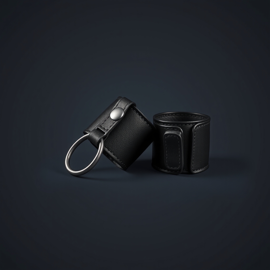Leather Wrist Restraints (Pair) - Custom-Made - custom-made leather