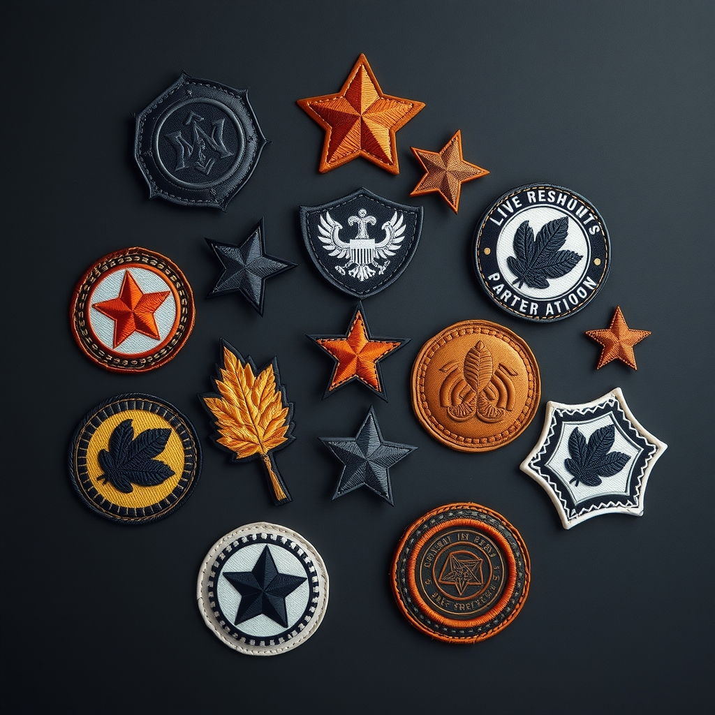 Leather Patches & Badges - Custom-Made - custom-made leather